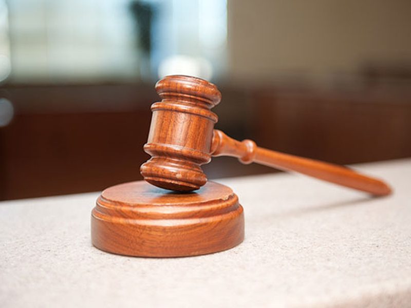 A judge's gavel